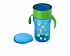 Взрослая чашка, 340 мл, фиолетовая, зеленая, голубая   - миниатюра №4